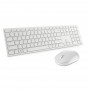 DELL KM5221W-WH teclado Rato incluído Escritório RF Wireless QWERTY Estados Unidos (Internacional) Branco