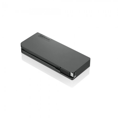 Lenovo 4X90S92381 base & duplicador de portas Com fios USB 3.2 Gen 1 (3.1 Gen 1) Type-C Cinzento