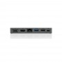 Lenovo 4X90S92381 base & duplicador de portas Com fios USB 3.2 Gen 1 (3.1 Gen 1) Type-C Cinzento