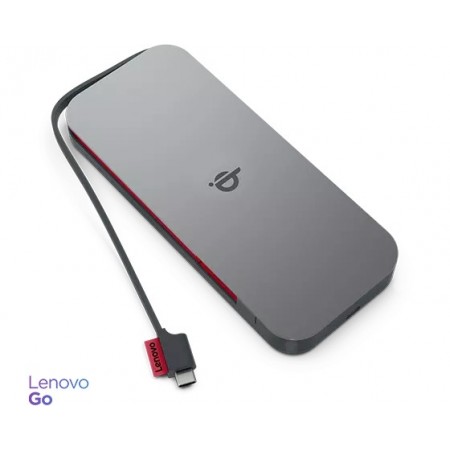 Lenovo GO Polímero de lítio (LiPo) 10000 mAh Carregamento wireless Cinzento