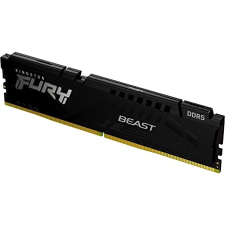 Kingston Technology FURY Beast 32GB 5200MT/s DDR5 CL40 DIMM Black