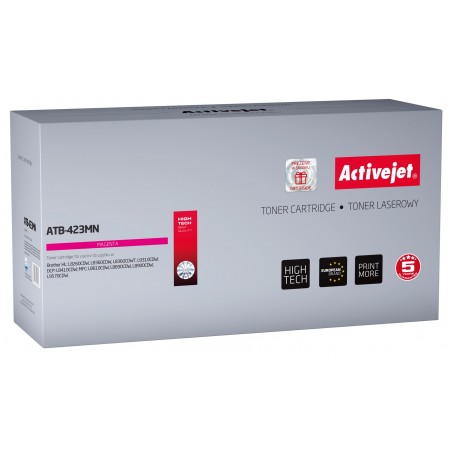 Activejet ATB-423MN toner (replacement for Brother TN-423M- Supreme- 4000 pages- magenta)