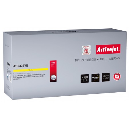 Activejet ATB-423YN toner (replacement for Brother TN-423Y- Supreme- 4000 pages- yellow)