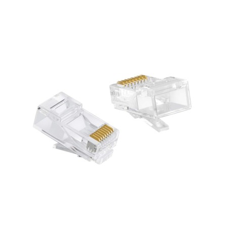 Conectores de passagem direta - Cat. 6 UTP - 50 peças
