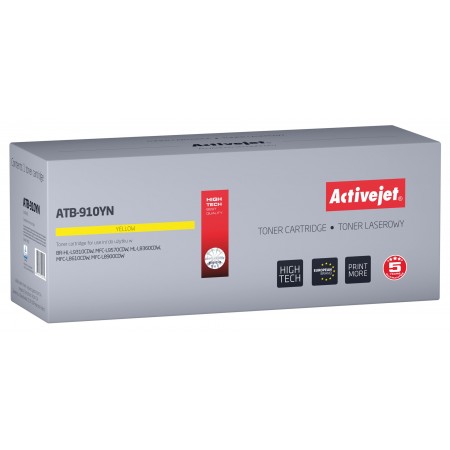 Activejet ATB-910YN Toner (replacement Brother TN-910Y- Supreme- 9000 pages- yellow)