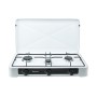 Countertop Hob Gas Ravanson K-03TB [white- 3 zone(s)]