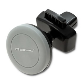 Qoltec Magnetic car holder | air vent | black