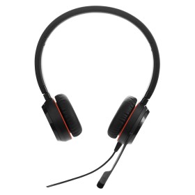 Jabra Evolve 20 Auscultadores Com fios Fita de cabeça Escritório Call center USB Type-A Preto