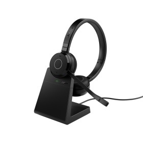 Jabra Evolve 65 TE Auscultadores Com fios e sem fios Fita de cabeça Escritório Call center USB Type-A Bluetooth Suporte de