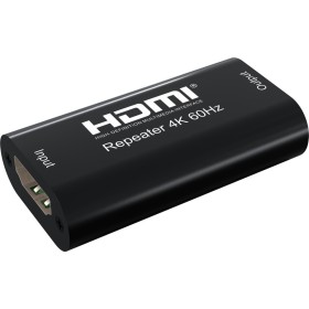 Techly IDATA HDMI2-RIP4KT extensão AV Repetidor AV Preto