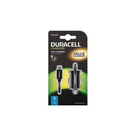 Carregador Isqueiro Duracell 12V 1A Cabo Micro USB