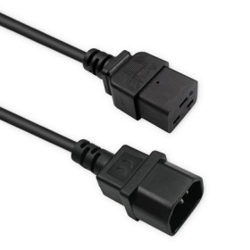 Qoltec Power extension cable IEC C14/C19 | 3x1.5mm² | 2m