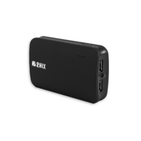 Powerbank 2Hix Pb-885 6000Mah 2*Usb Preto C/Led