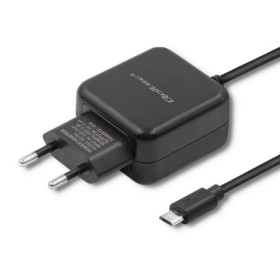 Qoltec Charger  5V | 2.4A | 12W | MicroUSB | Black