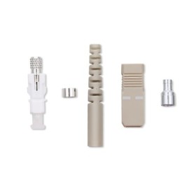 Qoltec SC fiber optic connector | Multimode | 3.0mm | Mounting set | 200pcs.