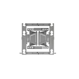 LG OLW480B suporte para TV 165,1 cm (65") Cinzento