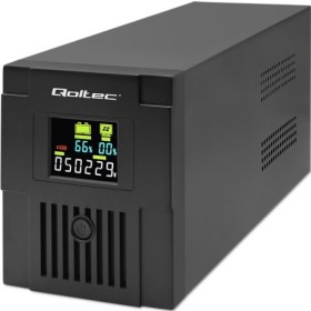 Qoltec Uninterruptible Power Supply UPS Line Interactive | Monolith | 2000VA | 1200W | LCD | USB | RJ45