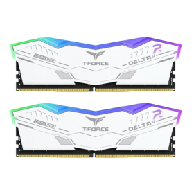 RAM TeamGroup T-Force Delta DIMM 32GB Dual-Kit DDR5-6000 CL30 - RGB White