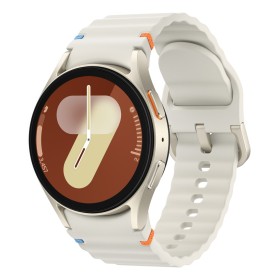 Samsung Galaxy Watch7 3,3 cm (1.3") AMOLED 40 mm Digital 432 x 432 pixels Ecrã táctil 4G Creme Wi-Fi GPS