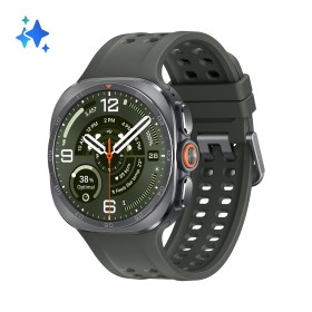 Samsung Galaxy Watch Ultra2 3,81 cm (1.5") AMOLED 47 mm Digital 498 x 498 pixels Ecrã táctil 4G Prateado Wi-Fi GPS