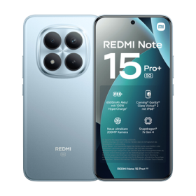 Xiaomi Redmi Note 15 Pro+ 5G Dual Sim 12GB RAM 512GB - Glacier Blue