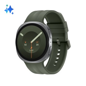 Samsung Galaxy Watch9 3,81 cm (1.5") AMOLED 44 mm Digital 480 x 480 pixels Ecrã táctil Prateado Wi-Fi GPS