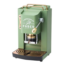 Máquina de café Pro Deluxe verde acído- dourado