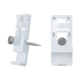 Qoltec Cable clip | 15x13mm | wall