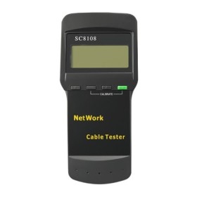 Qoltec LAN wiring tester | RJ45 | RJ12 | BNC