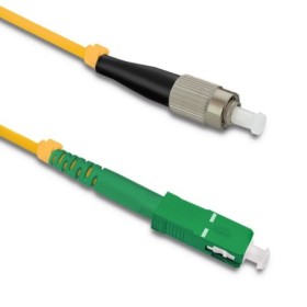 Qoltec Patchcord fiber optic FC/UPC - SC/APC | Singlemode | 9/125 | G652D | Simplex | 5m