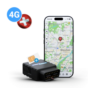 IoT YUKAtrack AIO GPS OBD2 4G Car Tracker with SIM + Data Flat