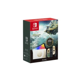 Nintendo Switch OLED consola de jogos portáteis 17,8 cm (7") 64 GB Ecrã táctil Wi-Fi Dourado