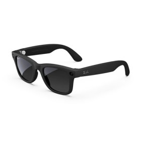 Ray-Ban Meta Wayfarer Gen1 AI Glasses - Matte Black/Graphite