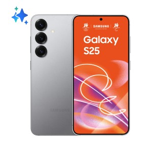 Samsung Galaxy S25 15,8 cm (6.2") Dual SIM Android 15 5G USB Type-C 12 GB 256 GB 4000 mAh Prateado