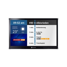 AG Neovo TBX-2201 Plasma digital 54,6 cm (21.5") LCD 250 cd m² Full HD Cinzento 24 7