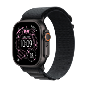 Watch Apple Watch Ultra 3 (2025) 5G 49mm Black Titanium Case with Alpine Loop S - Black