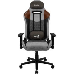 Aerocool DUKE AeroSuede Cadeira de jogos universal Preto, Castanho, Cinzento