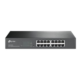 TP-Link TL-SG1016DE Gerido L2 Gigabit Ethernet (10 100 1000) 1U Preto