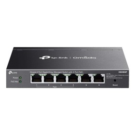 TP-Link Omada ES206GP switch de rede Gerido Gigabit Ethernet (10 100 1000) Power over Ethernet (PoE) Preto