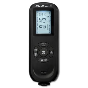 Qoltec Coating thickness gauge with illuminated side LCD | 0 ~ 2000um