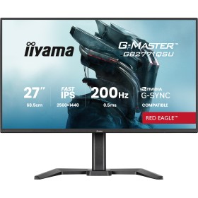iiyama G-MASTER GB2771QSU-B1 monitor de ecrã 68,6 cm (27") 2560 x 1440 pixels Wide Quad HD Preto