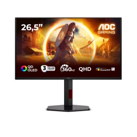AOC G4 Q27G4SDR monitor de ecrã 67,3 cm (26.5") 2560 x 1440 pixels Quad HD QD-OLED Preto, Vermelho