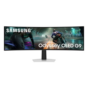 Samsung S49DG910SU monitor de ecrã 124,5 cm (49") 5120 x 1440 pixels Dual QHD OLED Prateado