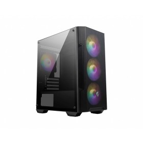MSI MAG Forge M100A Micro Tower Preto, Transparente