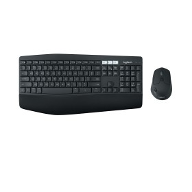 Logitech 920-008226 teclado Rato incluído Universal RF Wireless + Bluetooth QWERTY Estados Unidos (Internacional) Preto