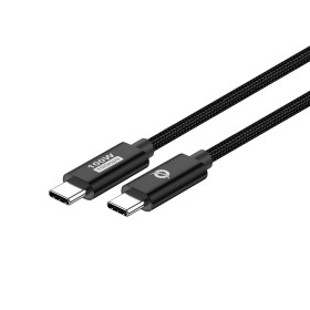 Conceptronic ETTA02B12 cabo USB USB 3.2 Gen 2 (3.1 Gen 2) 1,2 m USB C Preto