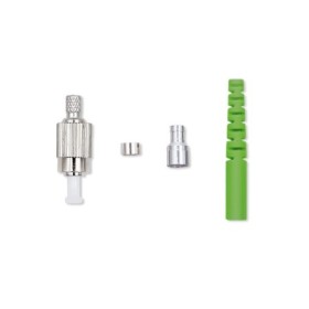 Qoltec FC/APC fiber optic connector | Singlemode | 3.0mm | Mounting set | 200pcs.