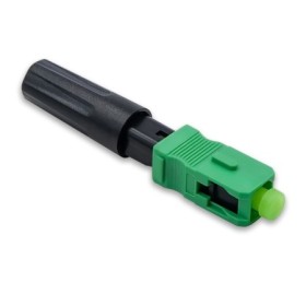 Qoltec SC/APC fiber optic fast connector | Singlemode | 3.0 mm