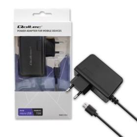 Qoltec Charger 15W | 5V | 3A | microUSB