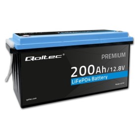 Qoltec LiFePO4 lithium iron phosphate battery | 12.8V | 200Ah | 2560Wh | BMS